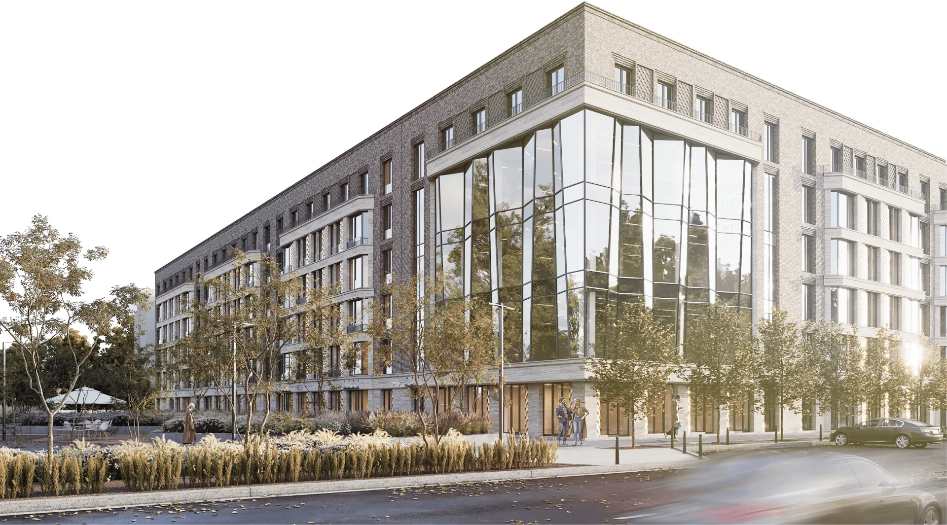 Клубный дом Бабр — фасад