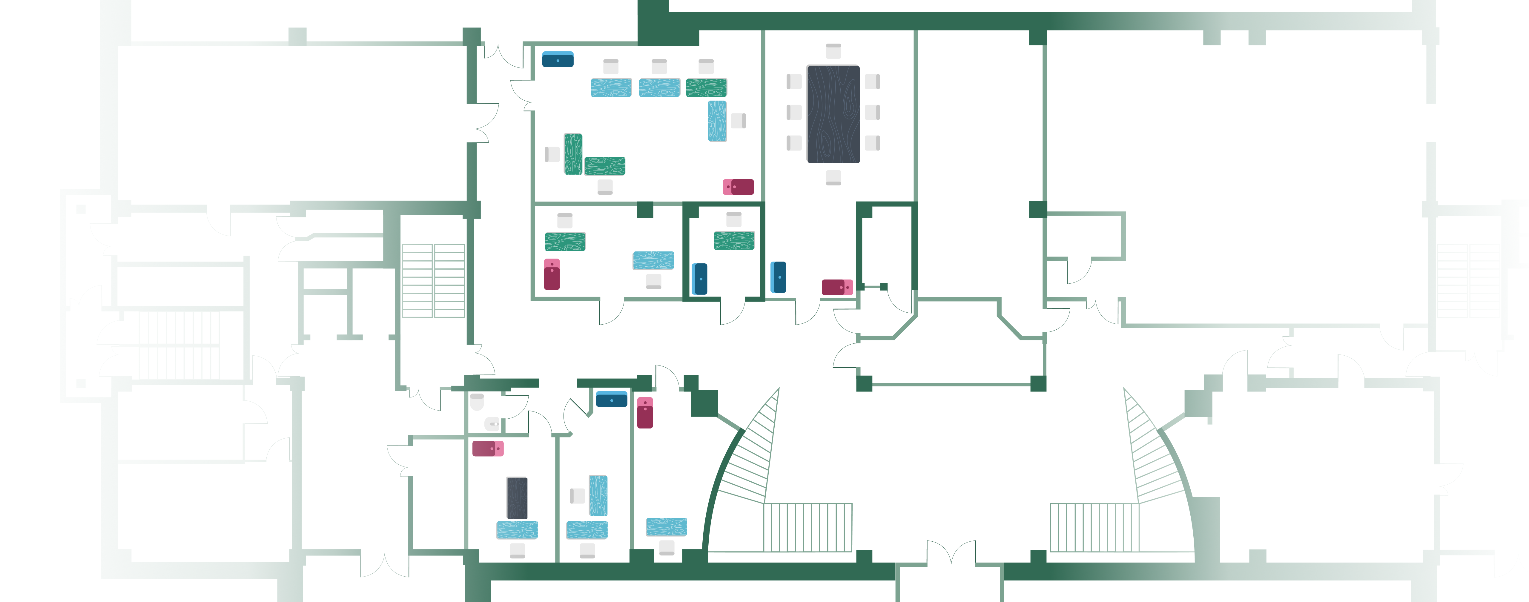 Размещение мебели на плане этажа