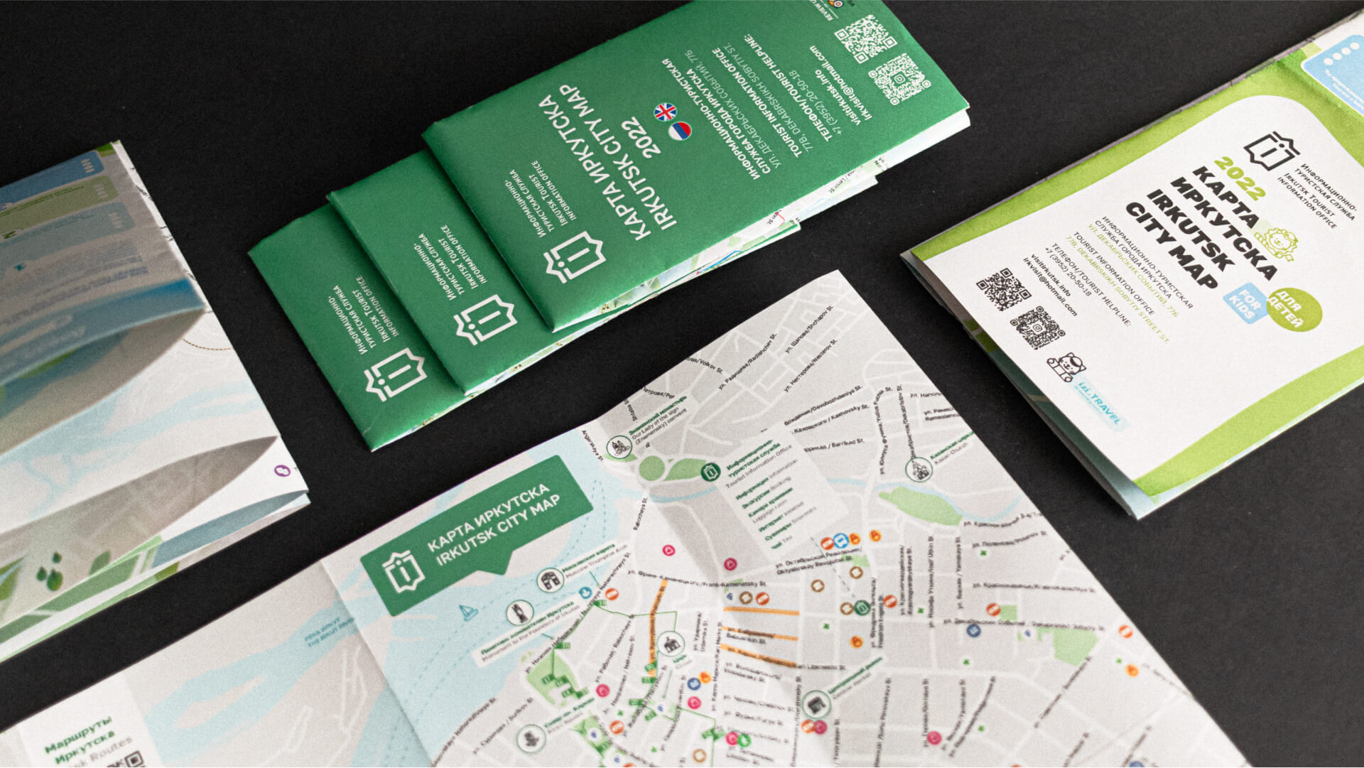 Туристическая карта Иркутска