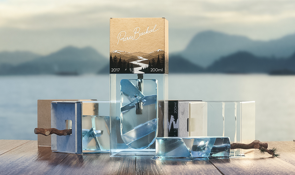 Pure Baikal — упаковка крупный план