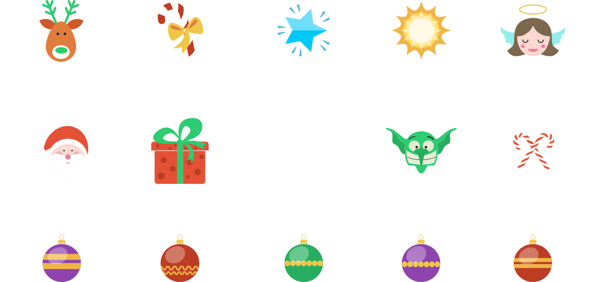 Flying X-Mas Trees — элементы