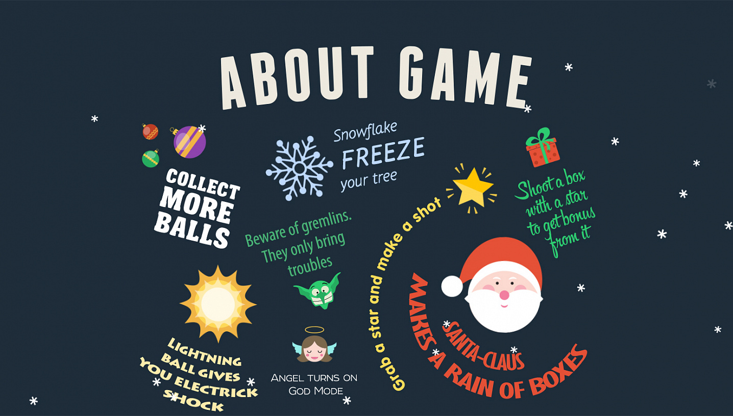 Flying X-Mas Trees — финальный результат